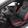 Black and red leather sport seats in a 2010-2015 Chevrolet Camaro