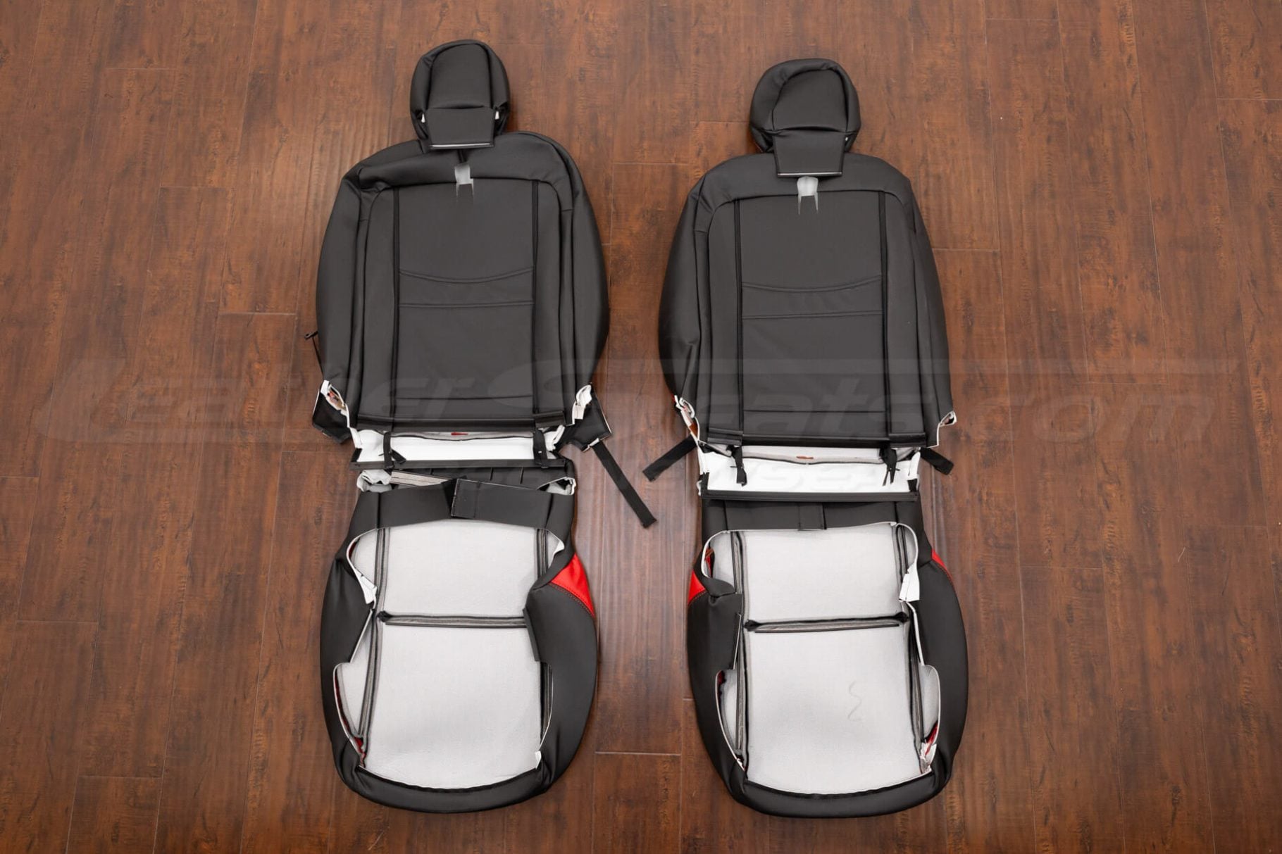 Camaro leather seat kit- fornt seats flipped