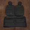 Aftermarket mini cooper convertible black leather seat kit - rear seats upholstery