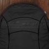 Upper section of backrest upholstery