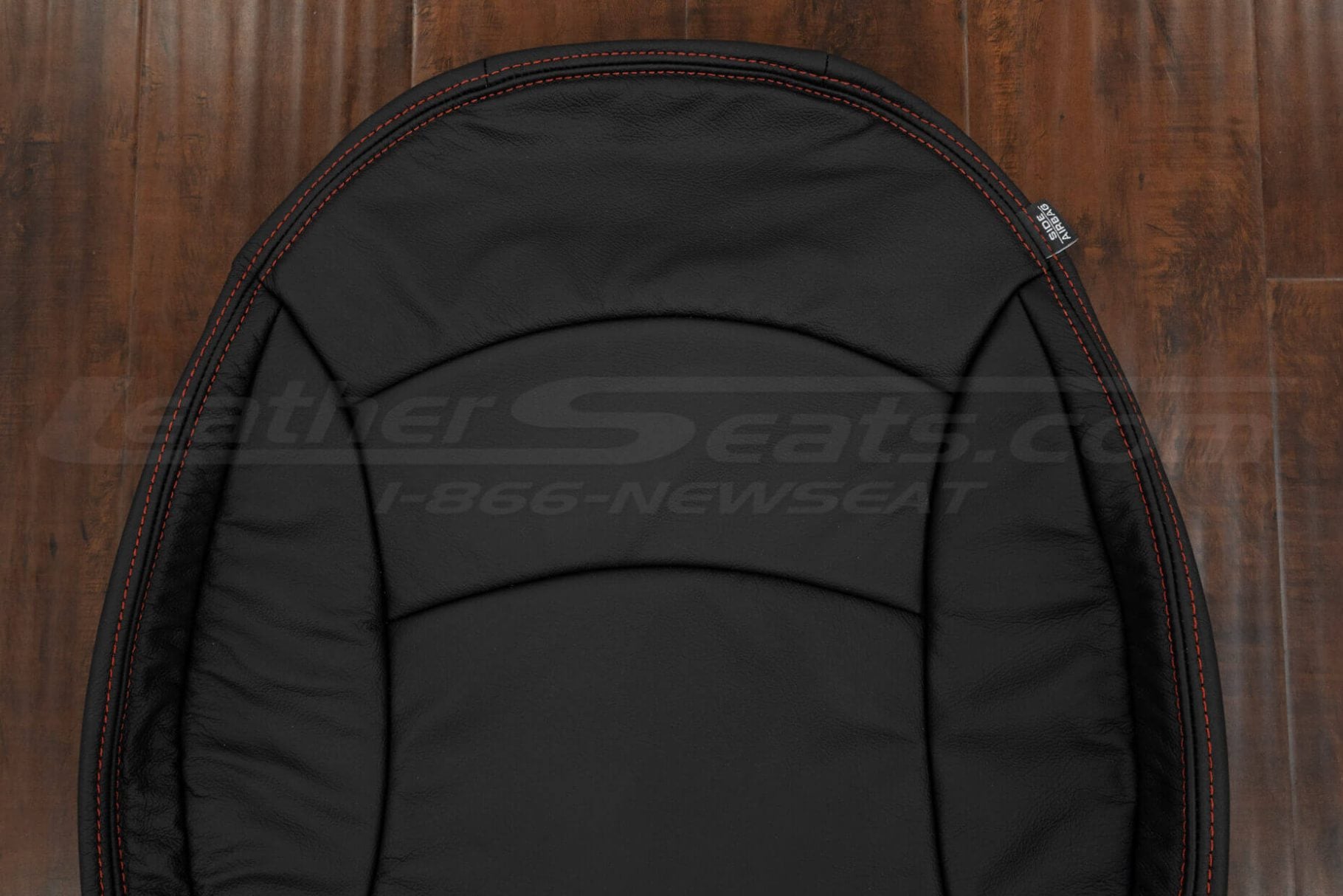 Upper section of backrest upholstery