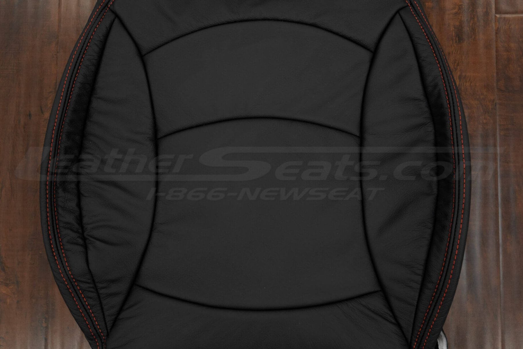 Close up of mini cooper aftermarket leather