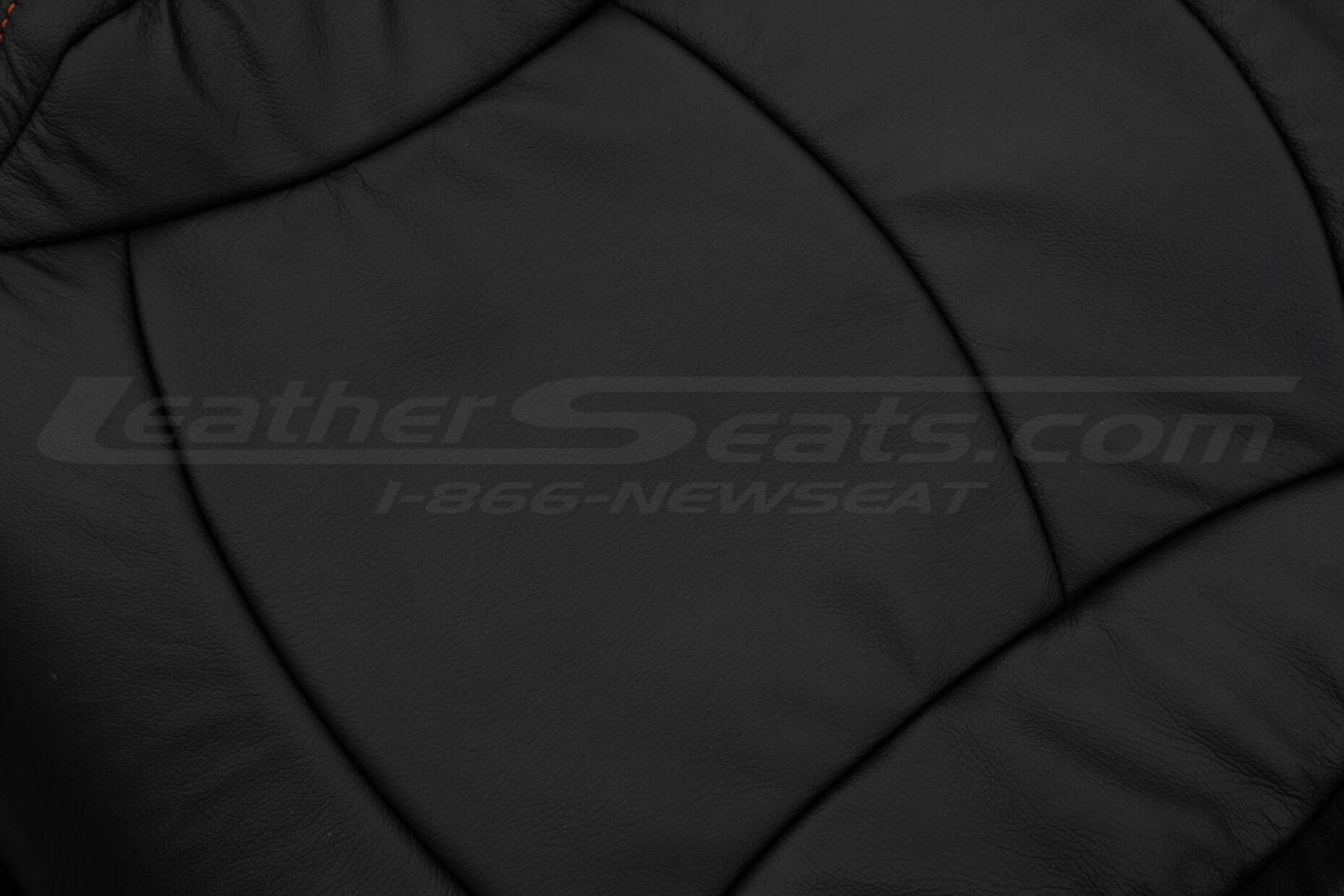 Black leather texture on Mini Cooper Convertible