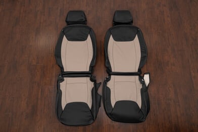 black/adobe 300c leather seat covers