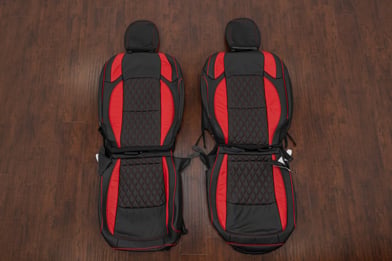 2018-2025 JL Wrangler Leather Seat Inteiror Kit - Single Diamond- Featured
