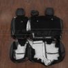 Wrangler JL rear leather seats flipped