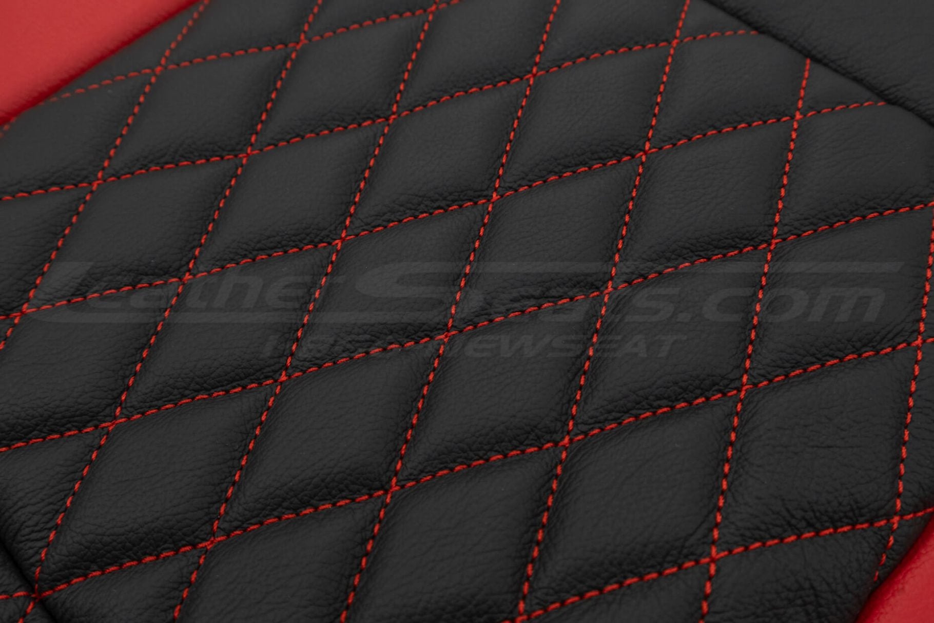 Double Diamond stitching pattern on jeep wrangler seats