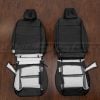 Mazda 6 black leather seat covers flipped