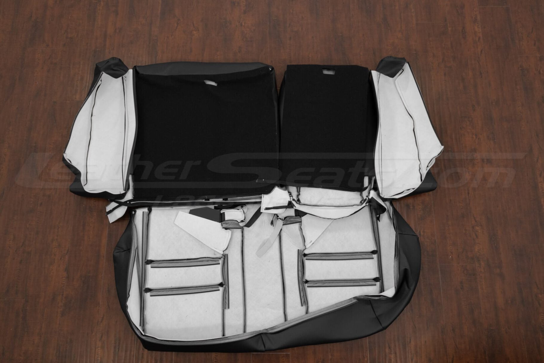 Rear seat mazda 6 custom uphosltery flipped