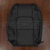 Black leather backrest upholstery for mazda 6 sedan