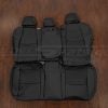 Rear seat uphosltery with armrest in black for toyota RAV4