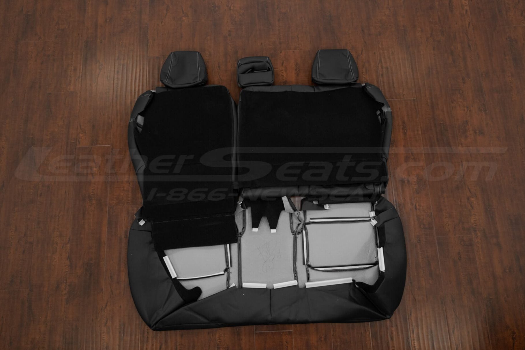 Rear seat covers for rav5 flipped