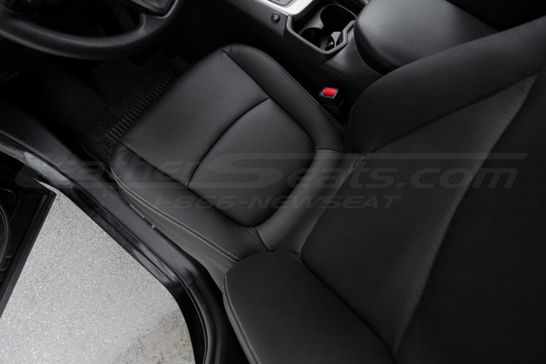 Toyota RAV4 with perforated seat cushion