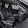 Aftermarket RAV4 seat covers installed - front passenger