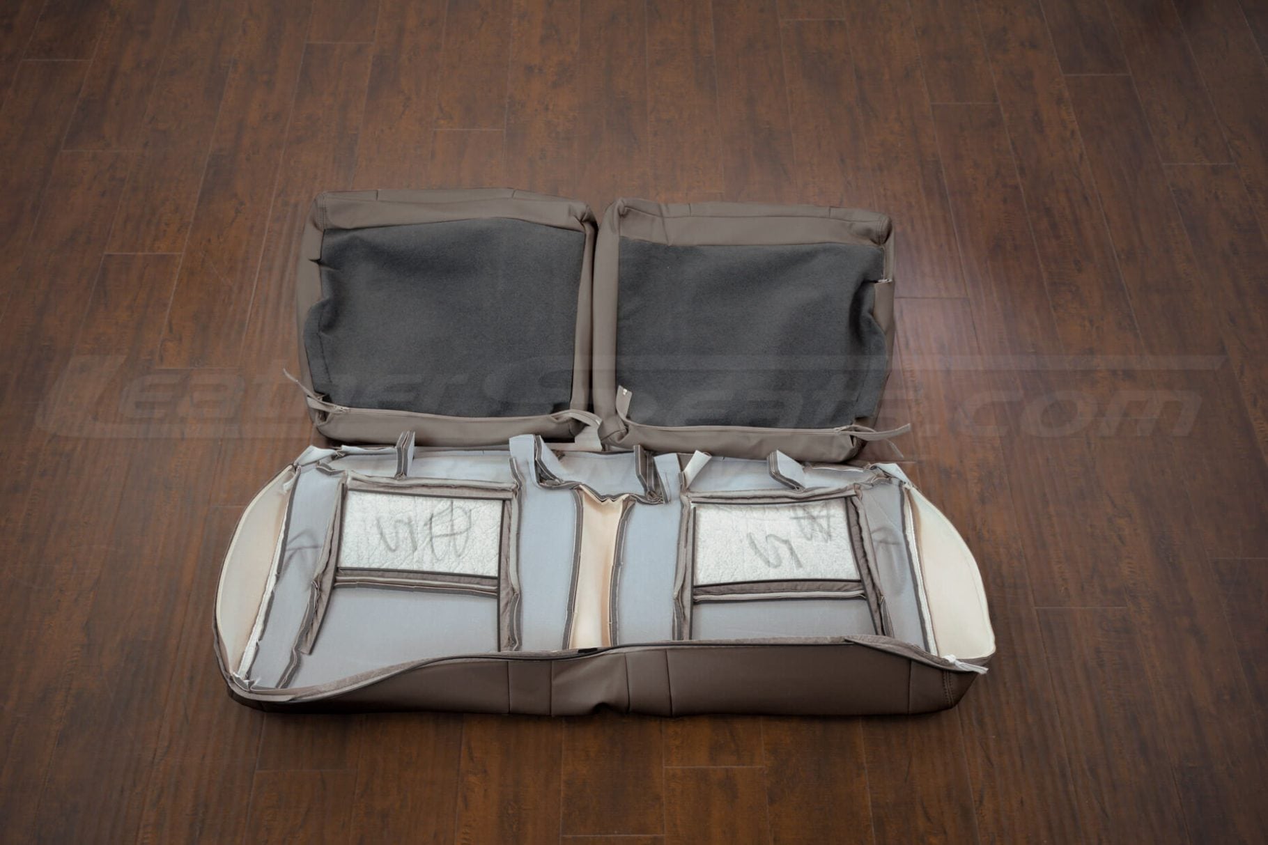 Rear seat laather rsx covers flipped