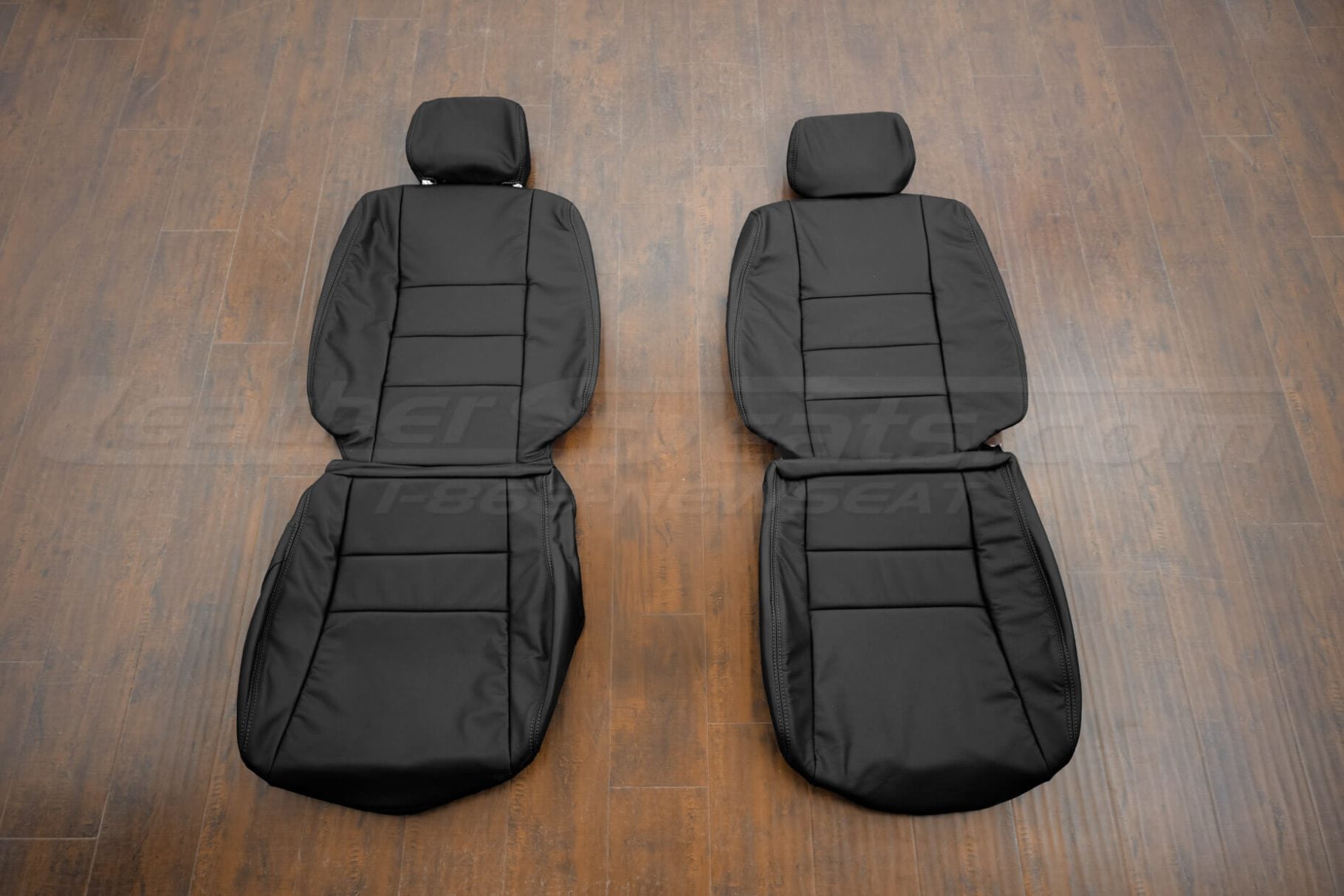 1988-1990 Acura Legend Sedan black replacement leather seat covers