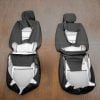 Front seat acura legend sedan seat covers flipped