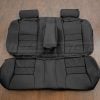 1988-1990 Acura Legend Sedan Rear seat leather covers with armrest - black