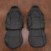 2002-2004 Black Acura RSX leather seat covers - Front seat upholstery