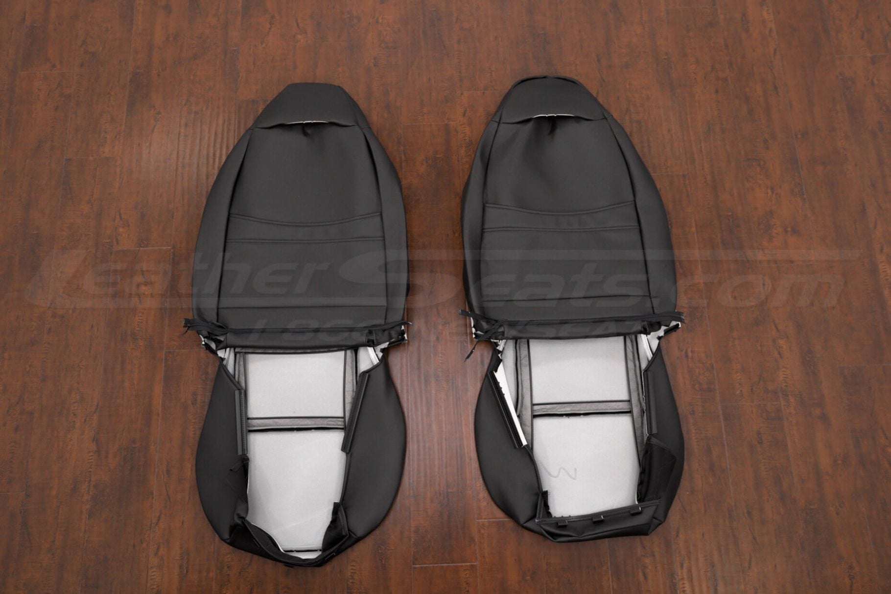 Front seat RSX leather upholstery flipped