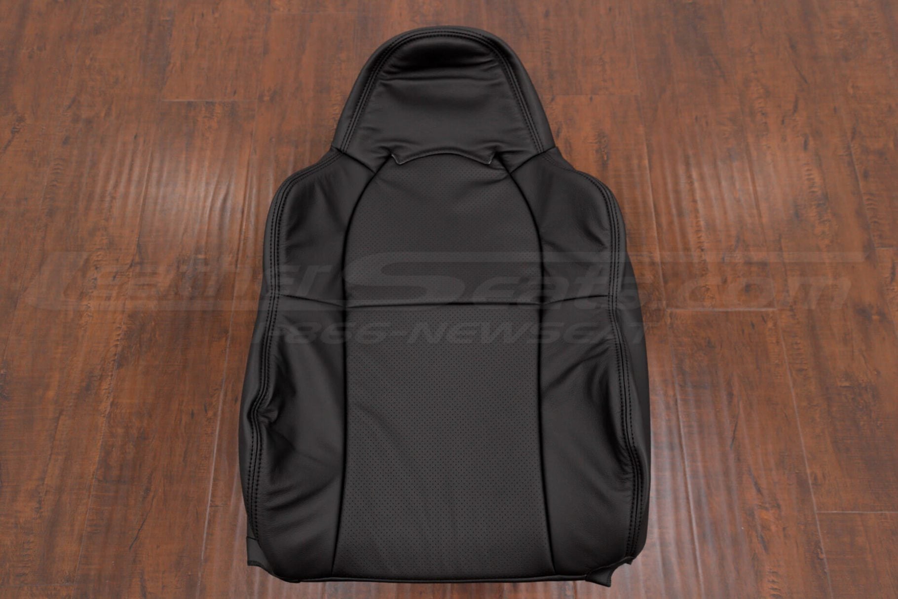 Acura RSX Black leather backrest upholstery with perforated body