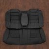 1988-1990 Acura Legend Coupe Black rear seat leather covers with armrest