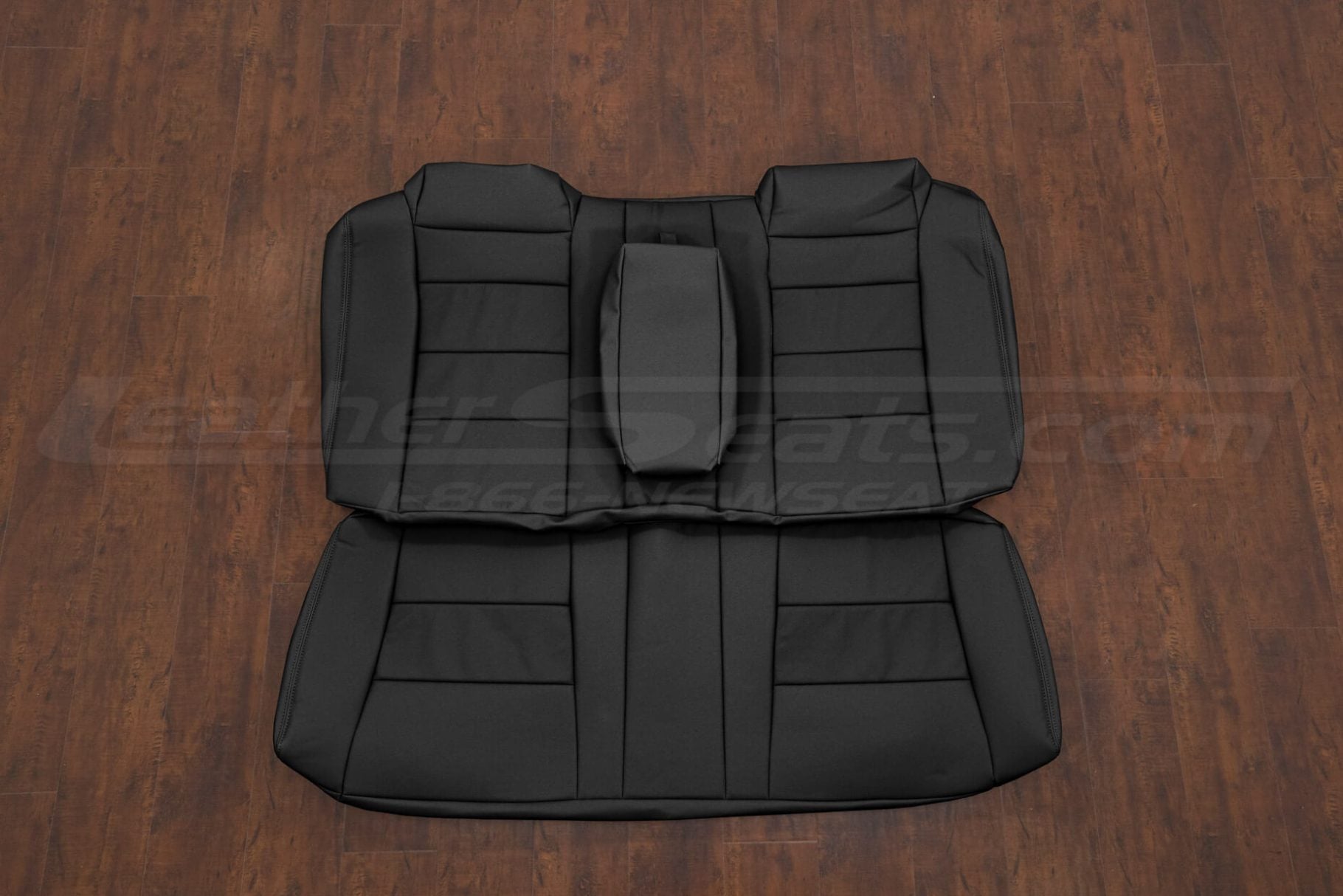 1988-1990 Acura Legend Coupe Black rear seat leather covers with armrest