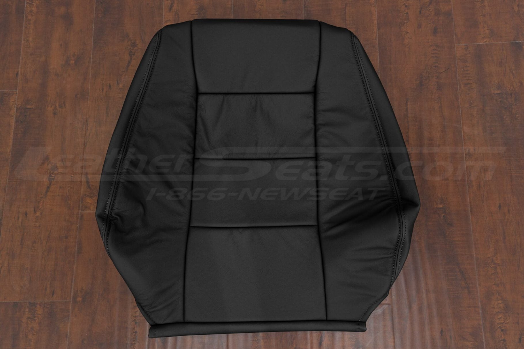 Black leather backrest upholstery for acura legend coupe