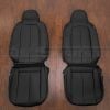 Black NC miata leather seat covers