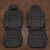 2005-2006 DC5 RSX Black replacement leather seat covers - front seats