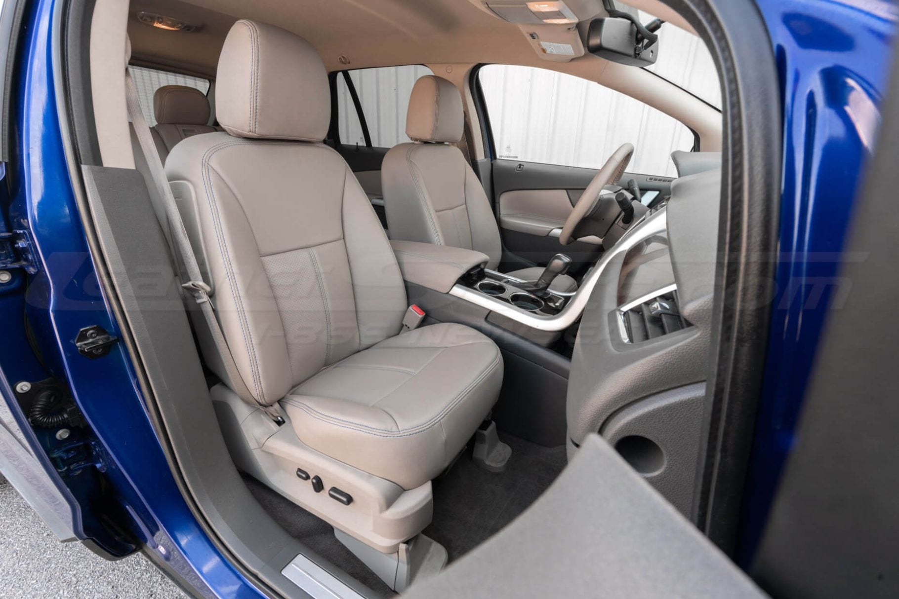 2013 Ford Edge custom leather interior kit - Puddy - Front seat driver side