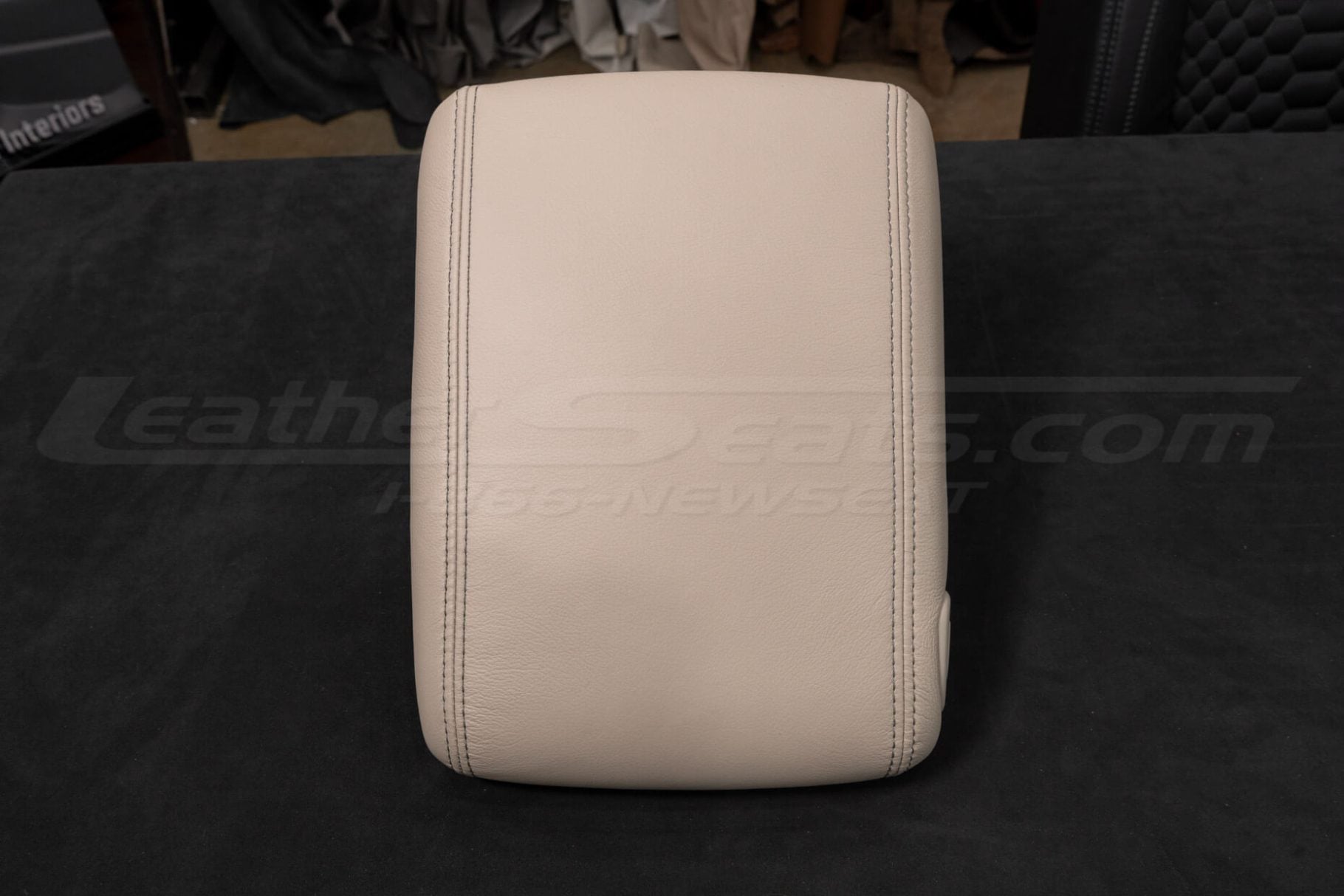 Leather front center armrest cover Cadillac Escalade