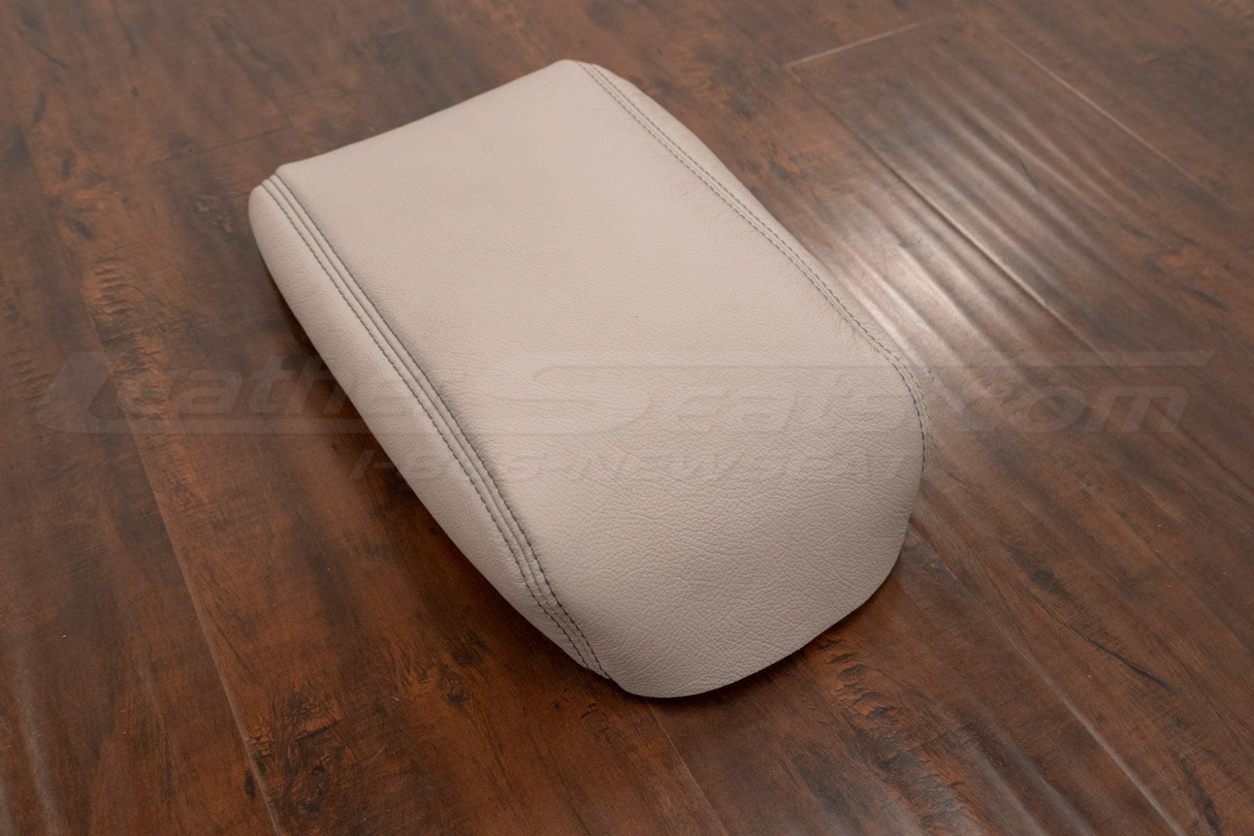 Aftermarket leather console id cover in canvas
