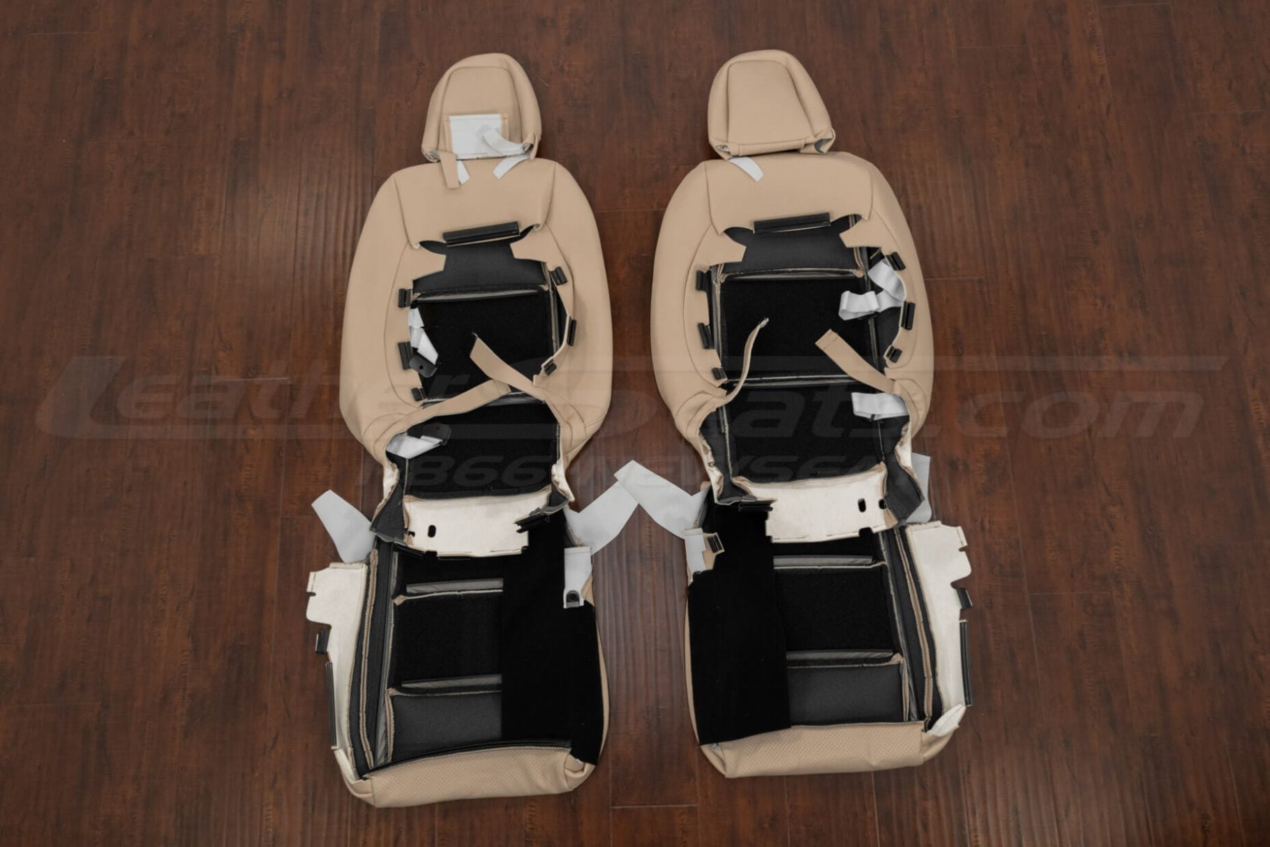 Front seat lexus sedan upholstery flipped