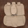 Lexus ES350 Beige leather seat replacement - Rear seat covers with armrest