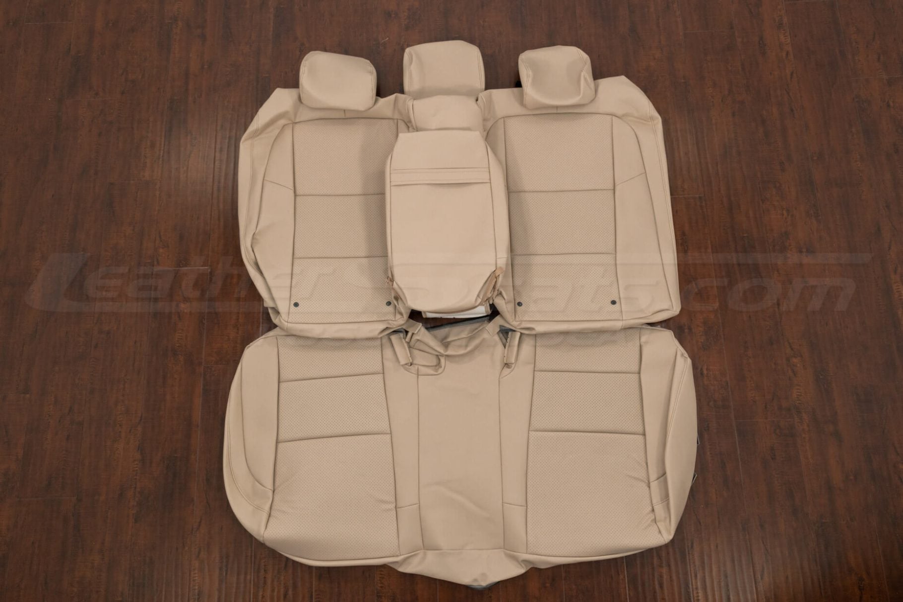 Lexus ES350 Beige leather seat replacement - Rear seat covers with armrest