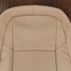 Upper section of perforated backrest cover