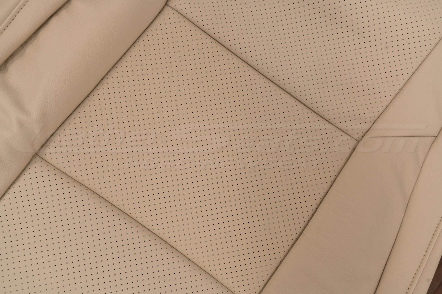 Perforated section close-up