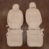 2013-2015 custom lexus es350 leather seat covers - vanilla - front seat upholstery