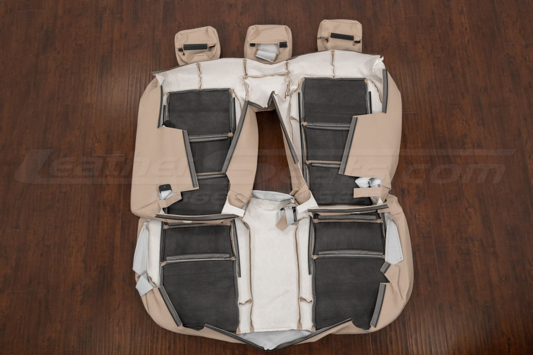 Rear seat ES350 upholstery flipped