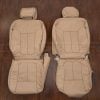 Bisque/Adobe Ford F-150 Replacement leather seat covers - front seats