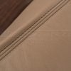 Contrasting Java stitching on Bisque leather