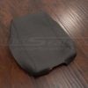 Aftermarket leather console lid cover for ford trucks in java leather