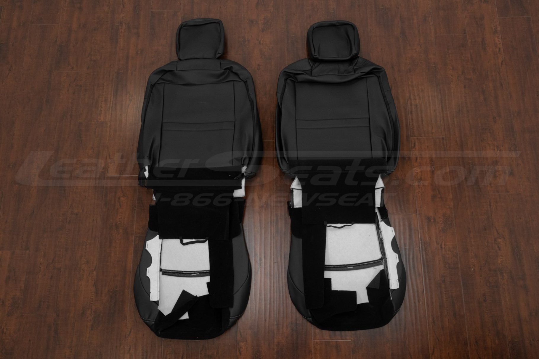 Back view of front seat upholstery for toyota 4runner