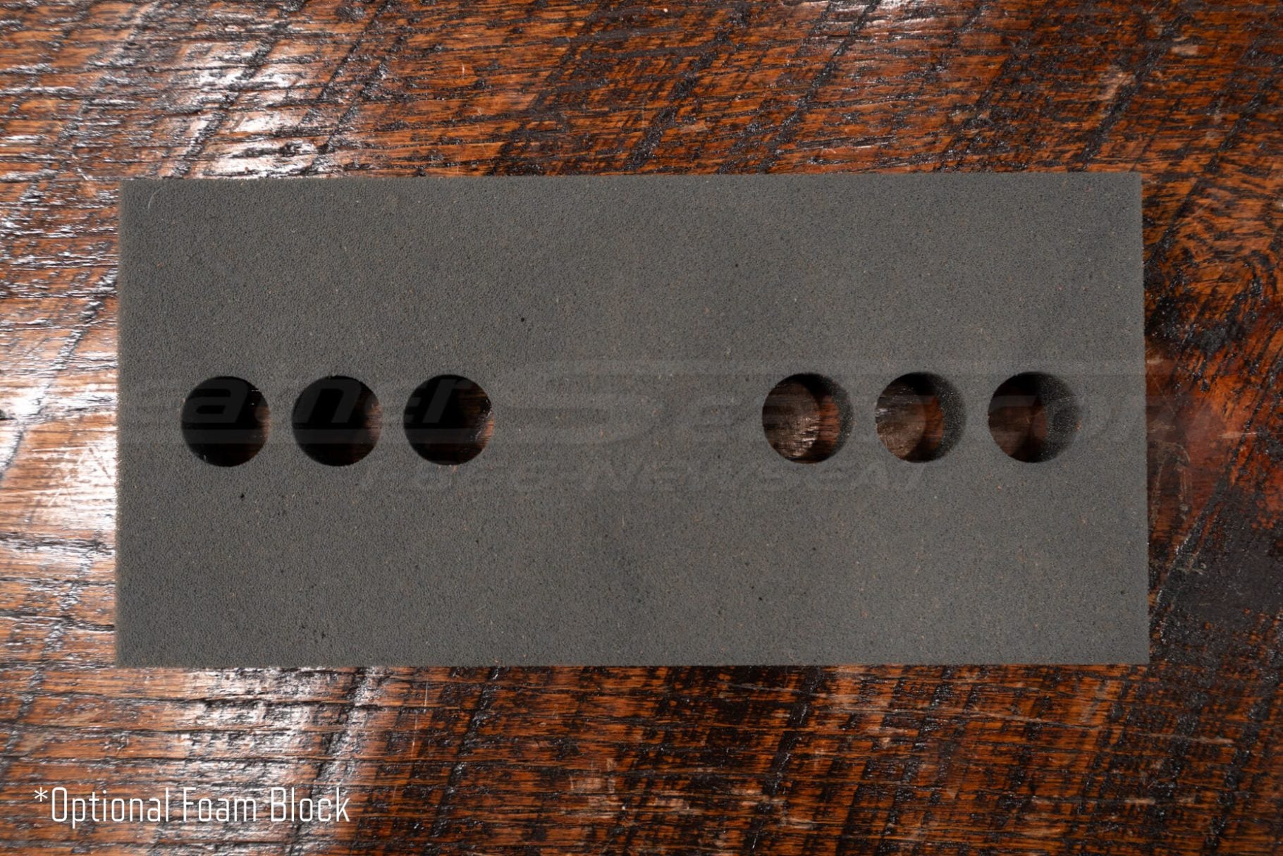 Optional Foam Block for Headrest Shrinker tool