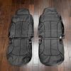 1998-2005 Chevrolet Blazer 4 Door Black leather seat covers - front seat upholstery