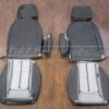 front seat hummer h1 upholstery flipped