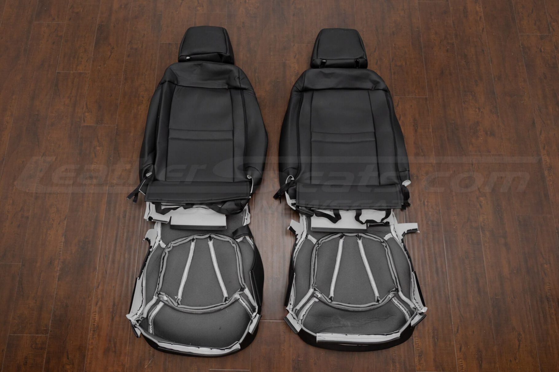 Front seat buick envision seat covers flipped