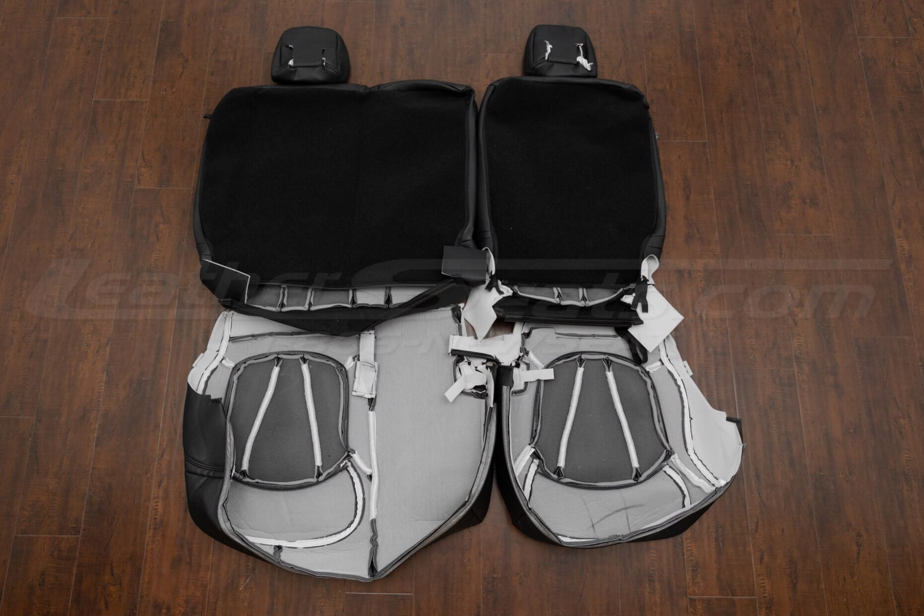 Rear seat buick envision leather upholstery flipped