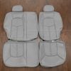2006-2011 Chevrolet HHR Custom leather sat upholstery kit - Ash - Rear seat covers